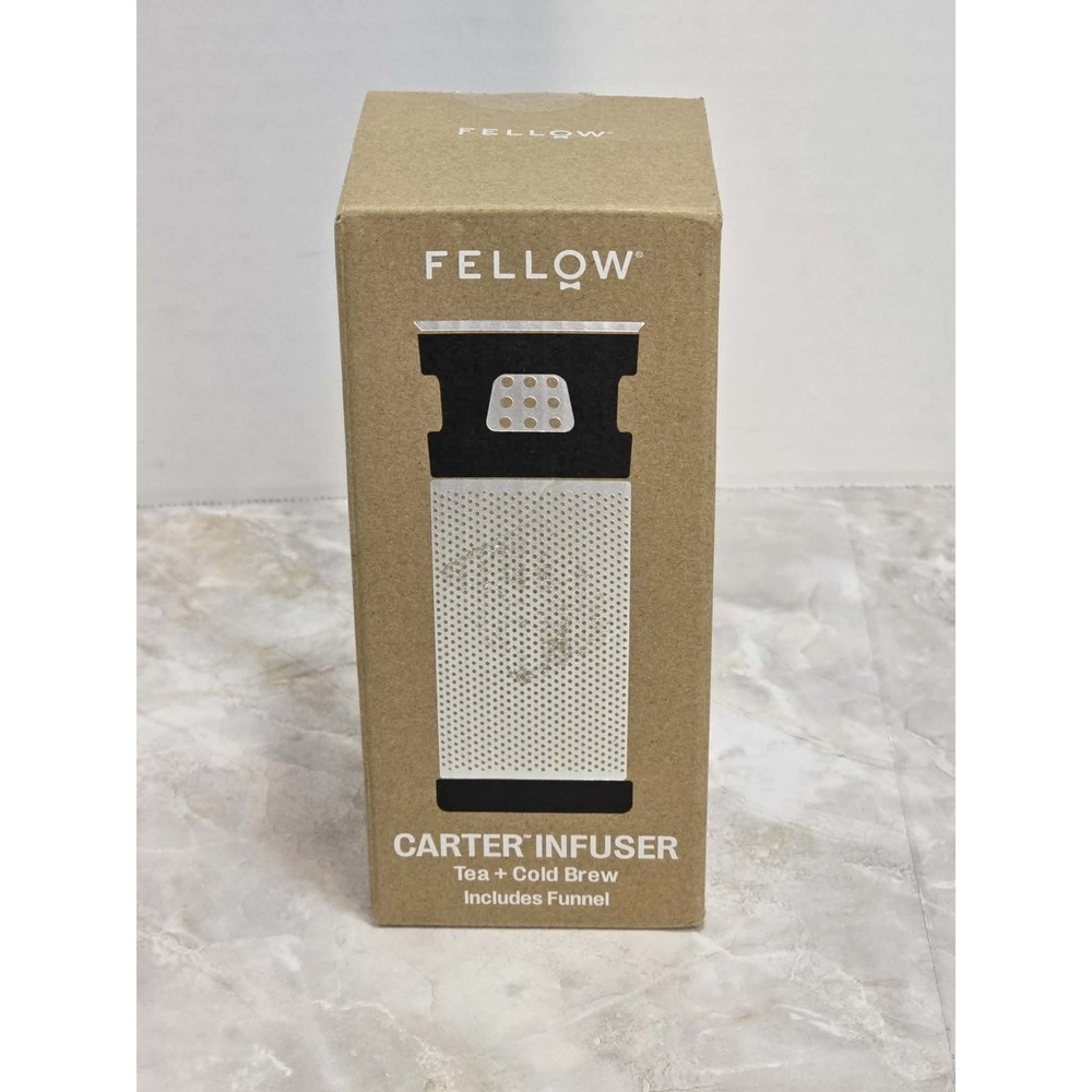 Fellow Carter Infuser NIB Tea Cold Brew Filter Insert‎ Travel Coffee ☕🌿